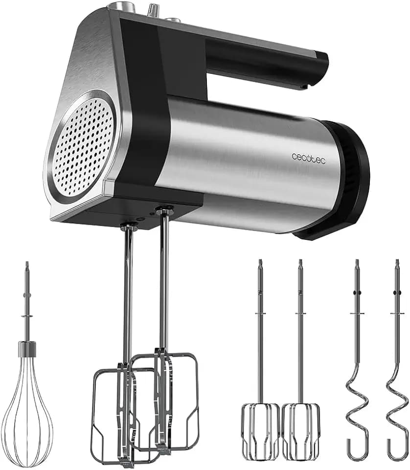Cecotec Handmixer PowerTwist 500 Full Steel, 500 W, 5 Stufen