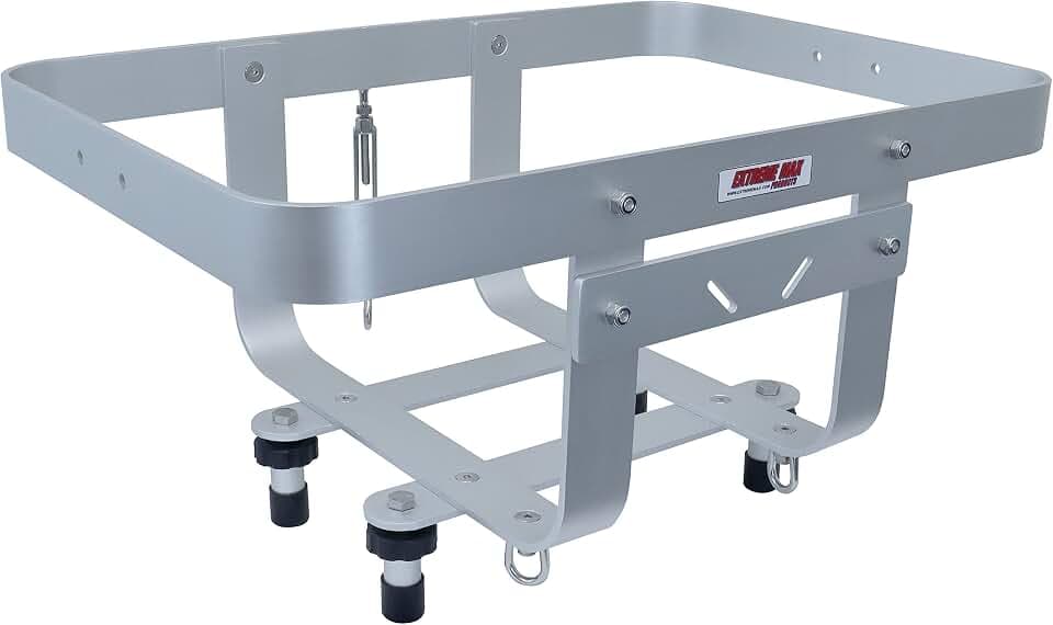 Extreme Max 3005.5254 BoatTector Aluminum PWC Cargo Rack/Cooler Holder - Compatible with RotoPax Fuel Can Mounts