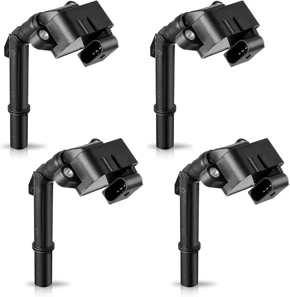 ENA Ignition Coil Pack UF887 Compatible with Mercedes-Benz A220 A35 AMG C300 CLA250 E350 GLA250 GLA35 GLB250 GLB35 GLC300 GLE350 2019-2023 2.0L L4 Coils Set of 4 Replacement for 2649060200 GN11053