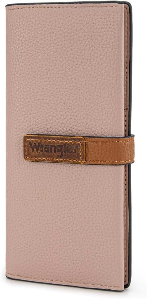 Montana West X Wrangler Wallets Women RFID Blocking Bifold Wallets, Card Cases & Money Organizers Clutch Wallet