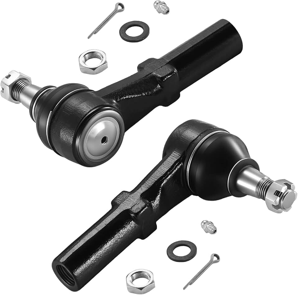 BDFHYK 2PC Outer Tie Rod Kit for Dodge Ram 1500 02-08, 2500 3500 03-10