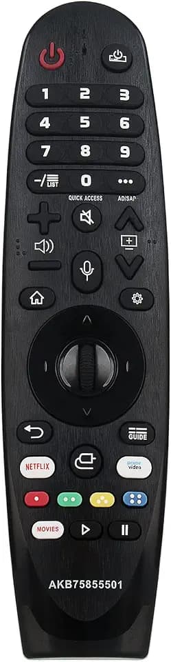 New AKB75855501 MR20GA Replacement Magic Voice Remote Control fit for LG TV 70UM6970PUA 75UM6970PUB 55UM6910PUC 65UM7100PUA 75UM7100PUA 43UM6910PUA 55UM7100PUA 50UM6900PUA OLED55E9PUA OLED55C9PUA