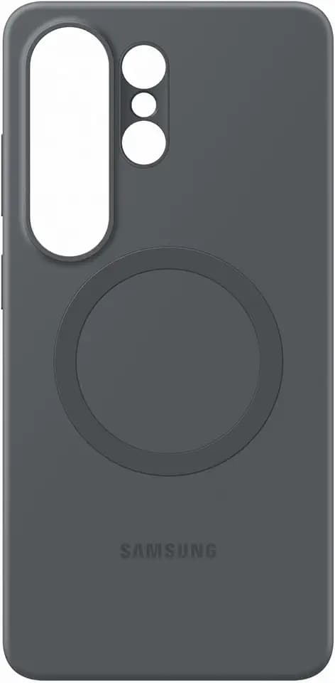 Samsung Galaxy S26 Ultra Silicone Magnet Phone Case, Soft-Touch, Durable Grip, Great Feel, Black