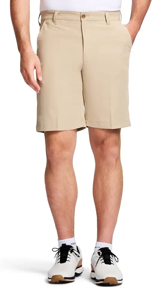 IZOD Men’s 9.5"Micro Poly Classic Fit Golf Short