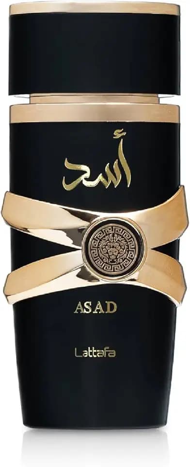 Lattafa Perfumes Asad for Unisex Eau de Parfum Spray, 3.4 Ounce