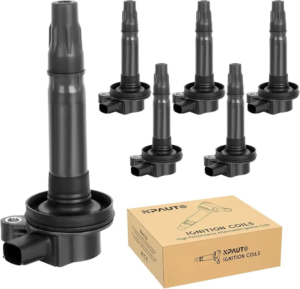 Ignition Coil Pack fit for V6 3.5 3.7 Ford Lincoln, UF553 DG520, Set of 6