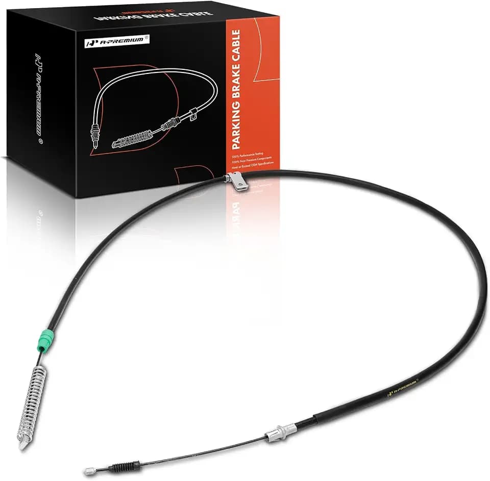 A-Premium Rear Driver Parking Brake Cable Assembly