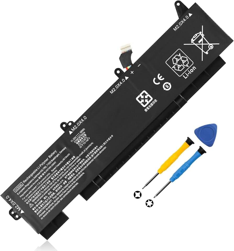 K KYUER 56Wh CC03XL CC03056XL-PL Laptop Akku für HP EliteBook 850 855 G7 G8 Notebook PC, ZBook Firefly 15 G7 G8 15.6 Mobile Workstation Series HSTNN-DB9O L77991-002 L77622-2C1 L77622-2C2 L77622-541