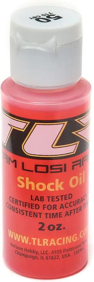 Team Losi Racing Silicone Shock Oil 50WT 710CST 2OZ TLR74013 Electric Car/Truck Option Parts
