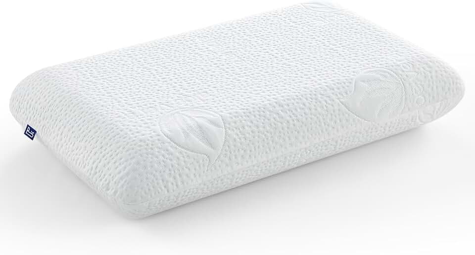 BedStroy Nackenkissen aus Memoryschaum, 70 cm, abnehmbarer Aloe Vera-Stoff, atmungsaktiv, für Bett und Schlaf, 40 x 70 x 8 cm
