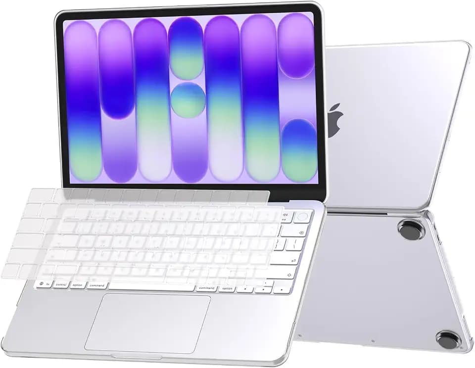 Soonjet for MacBook Neo 13 inch Case 2026 A3404 Hard Shell + Keyboard Cover