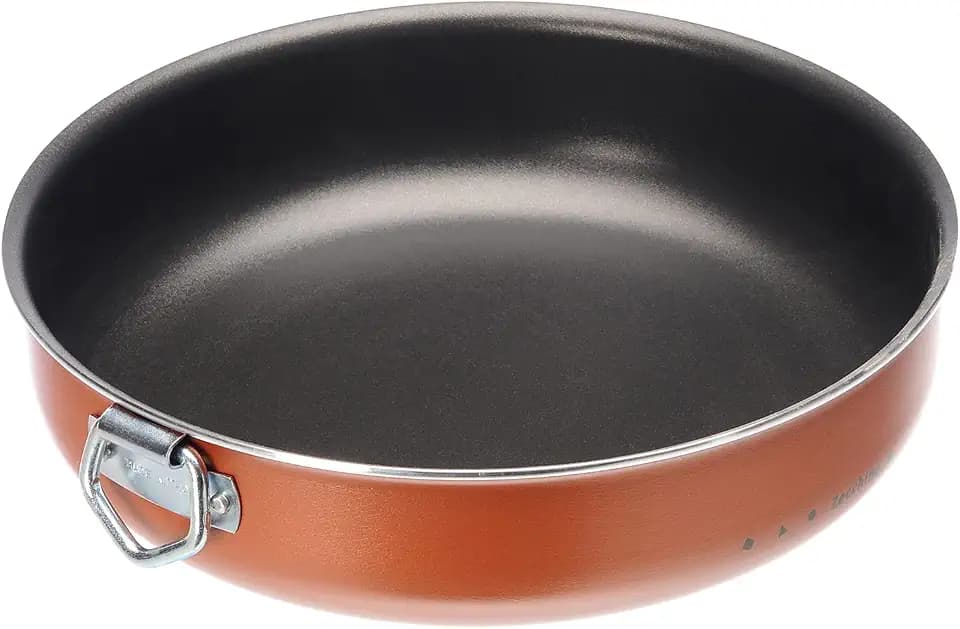 Alluflon Zecchino Hohe Kuchenform Antihaft, Durchmesser 24cm, Aluminium, Orange