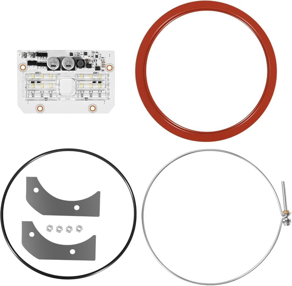 619917Z 500W Led Light Engine Circuit Board PCBA Complete Kit For IntelliBrite 5G White LED 55W Pool Light 2nd Generation 2011-Current 601300 601301 601302 601303 601304 601305 601306 601307 601308