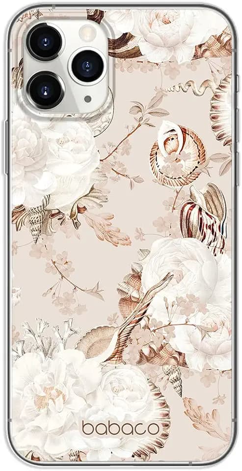 Babaco ERT Group Handyhülle für iPhone 11 PRO Original und offiziell Lizenziertes Muster Flowers 045 optimal an die Form des Handy angepasst, hülle aus TPU