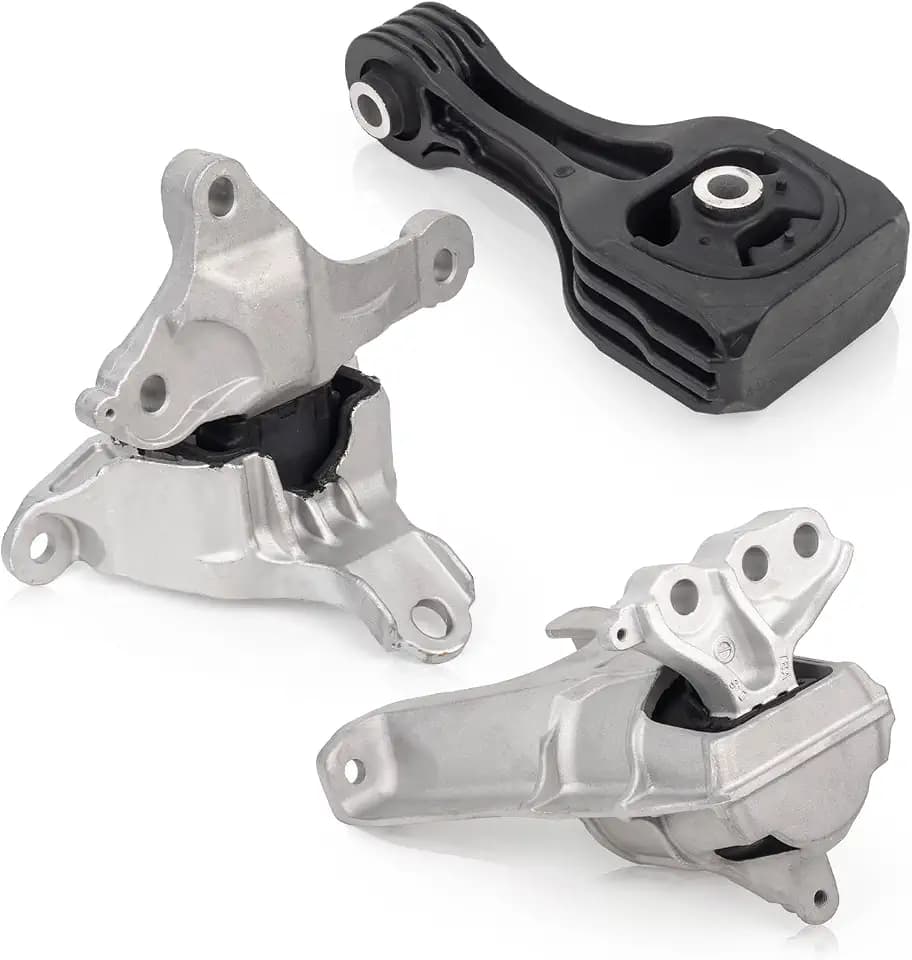 ENA Engine Motor Mount and Transmission Mount Kit Set of 3 Compatible with Honda Civic 2016 2017 2018 2019 L4 2.0L Replacement for A45004 A45005 A45006 9957 9958 9963 50850TBAA81 50890TBAA82