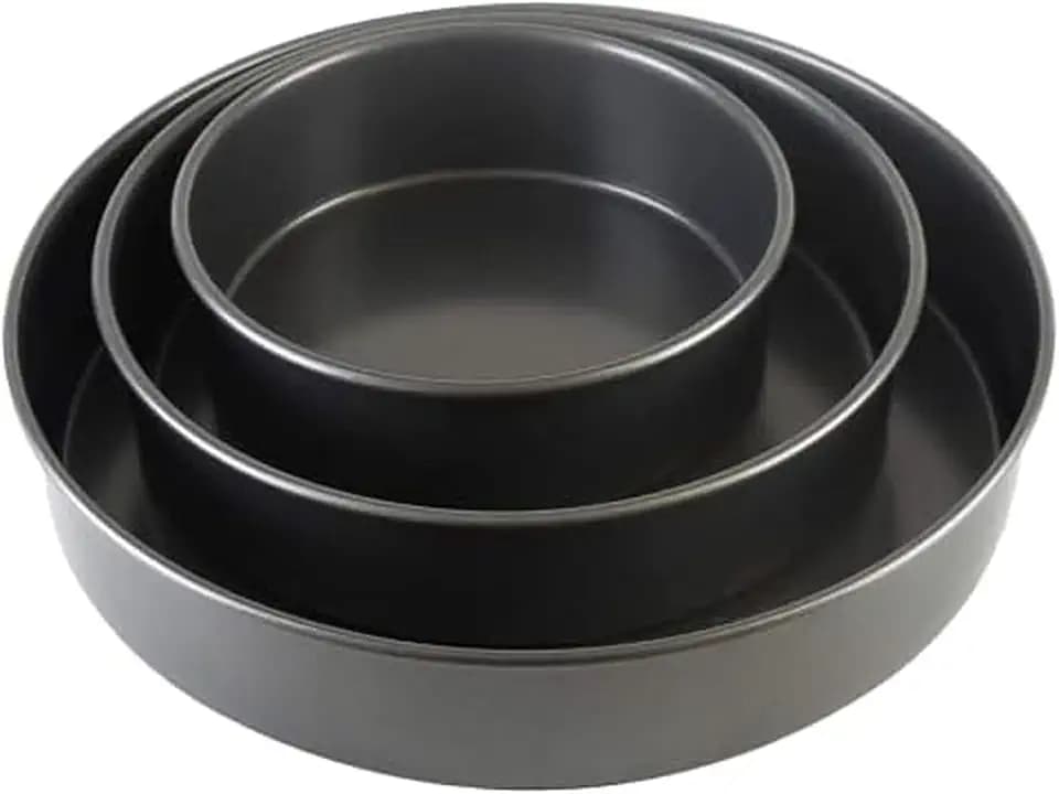 Chicago Metallic Professional Nonstick Round Cake Pan Set - 6 Inch