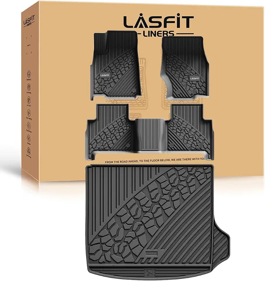 LASFIT Floor Mats for Jeep Grand Cherokee WL 2022-2026 2027 5-Seat