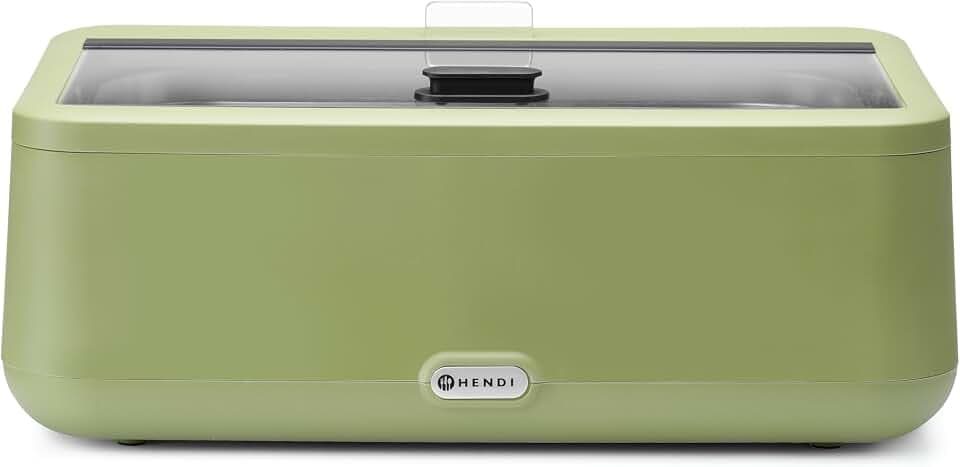 HENDI Chafing dish, UNIQ, mit GN1/1 Behälter, 12,5L, 230V/700W, grün