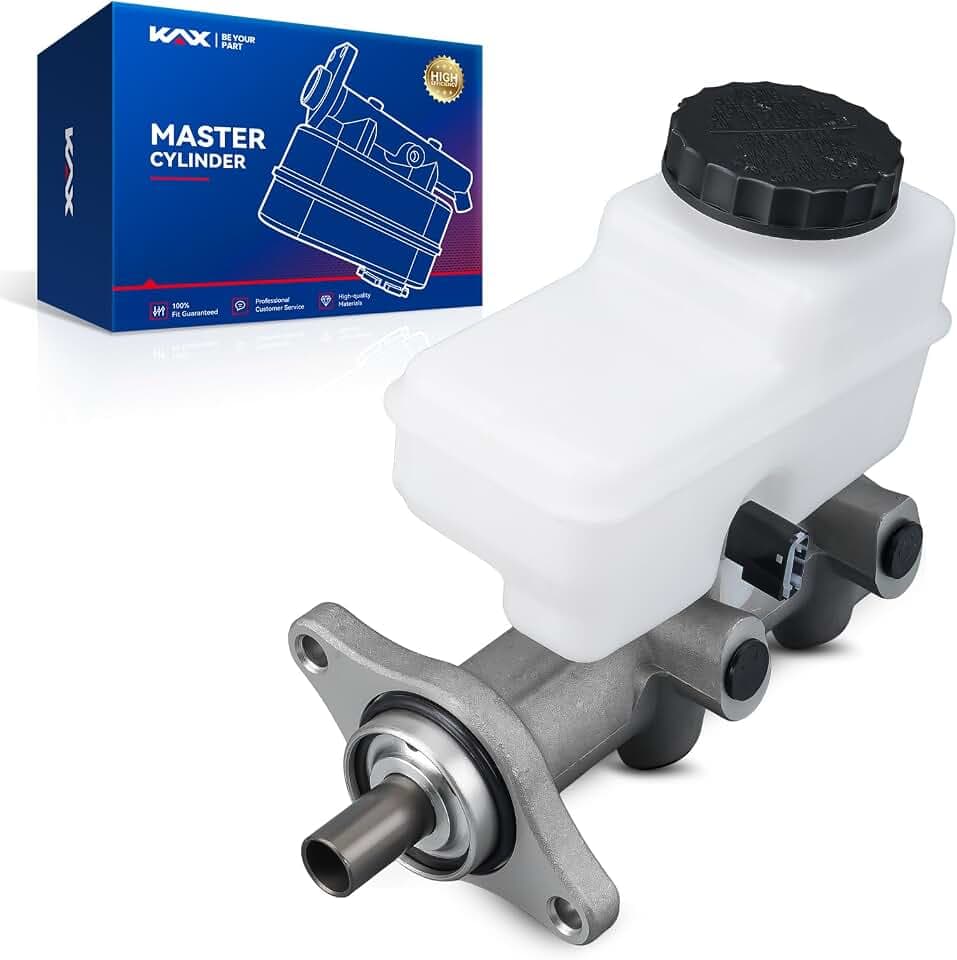 KAX Brake Master Cylinder with Reversior for Nissan 2005-2010 Frontier, Nissan 2005-2007 Xterra, Replaces OE# M630464(Aluminium)