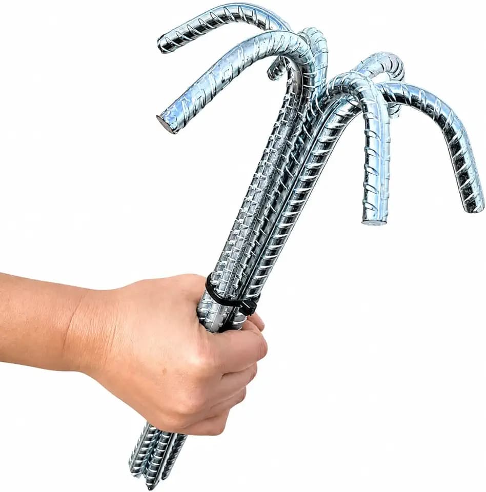 Stück Robuste Zelt Heringe – Bodenanker für Trampolin, Garten, Camping – Stabile Metall Erdnägel zur Befestigung von Zelten, Pavillons, Folientunnel, Bauten, 8 Pcs