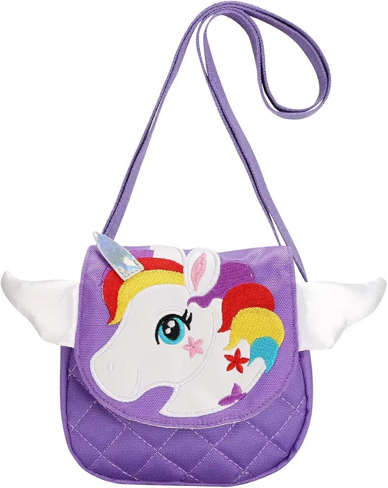 Little Girls Purses for Kids - Toddler Mini Cute Princess Handbags Shoulder Crossbody Messenger Bag Toys Gifts