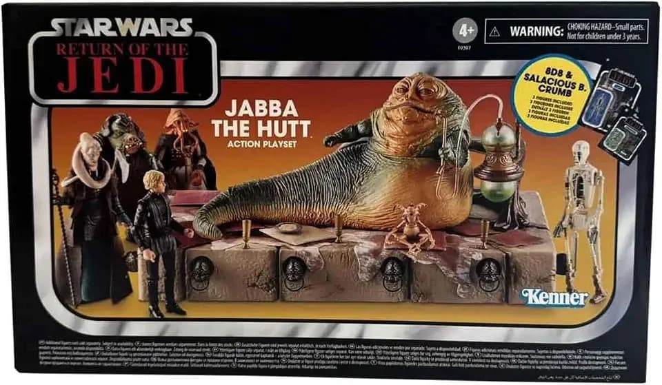 Hasbro Star Wars The Vintage Collection: Jabba The Hutt Set Star Wars: Return of The Jedi - Exclusive