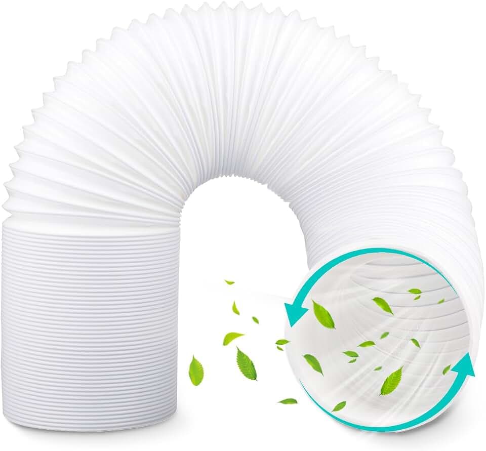 Air Conditioner Hose, Portable Exhaust Vent Hose with 5.9 Inch Diameter