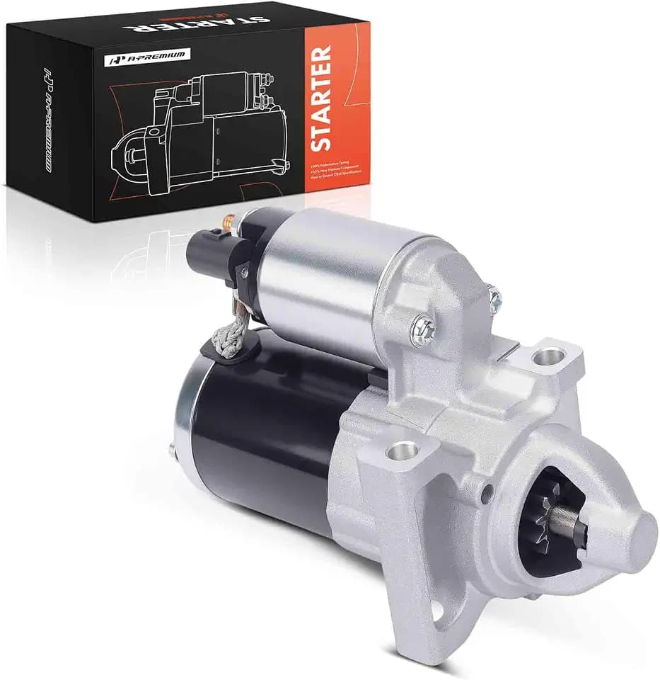 A-Premium Starter Motor, 12V 1.7KW 10 Teeth Clockwise