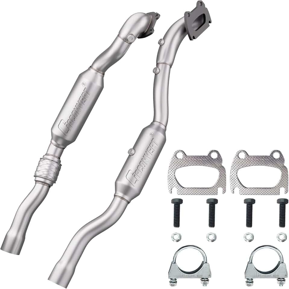 Left & Right Catalytic Converter Fit for Chrysler 300 2013 2014 2015 Dodge Charger 3.6L V6 2013-2017 Replace 19723 19754 645148, Catalytic Convertor (EPA Compliant)
