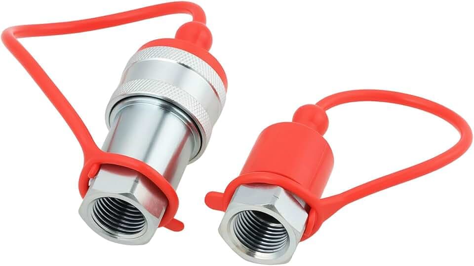SG Store 1 Satz 1/2 NPT Ag Hydraulische Schnellverbindungskupplungen Kupplungen für Transferlader, Schneepflug, Bagger