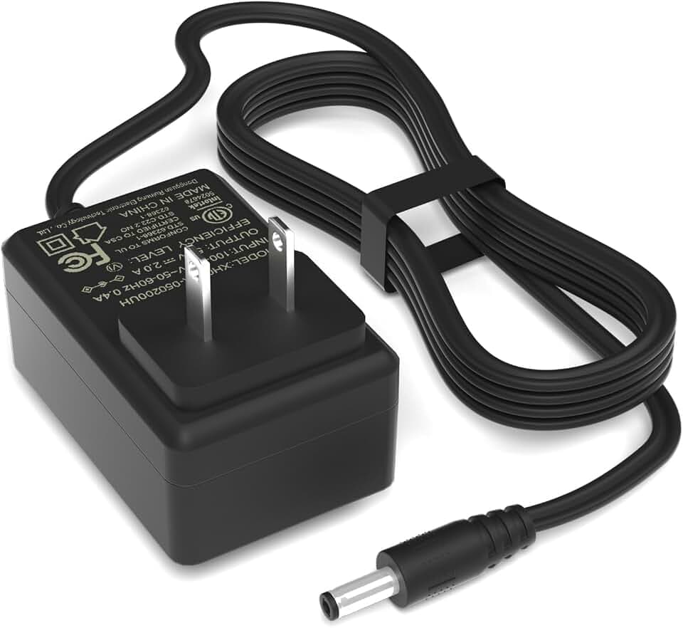 LQM Yealink Phones 5V 2A Power Adapter Compatible with T54W T46U