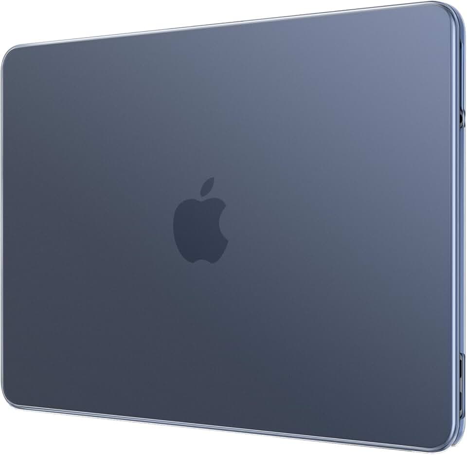 B BELK for MacBook Neo Case 13 inch 2026 A3404, Official Inidigo Clear