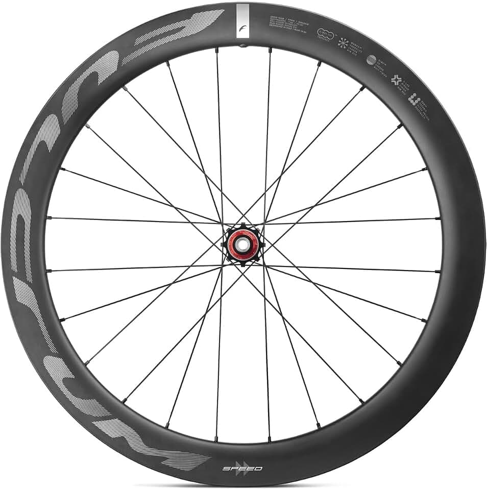Fulcrum Speed 57 DB Team Paar Straßenräder, 2-Way Fit Tubeless, AFS, C23, 12x100/12x142, USB, HG11, Ventil enthalten