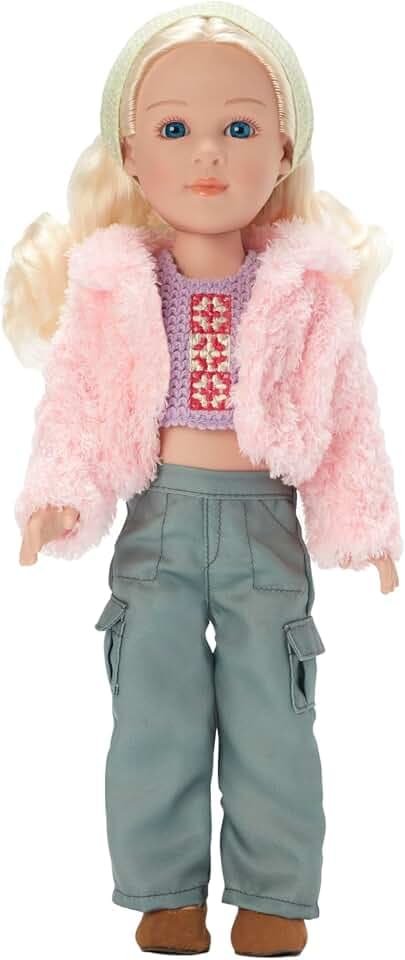 Madame Alexander 14-Inch Alexander Girlz Doll, Avi, Light Skin Tone with Blue Eyes/Blonde Hair