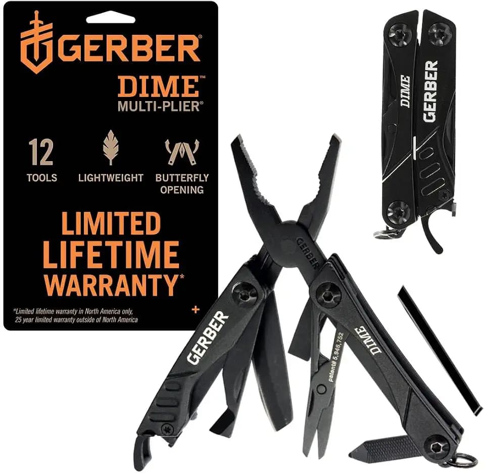 Gerber Multifunktionswerkzeug mit 12 Funktionen, Dime Pocket Multi-tool