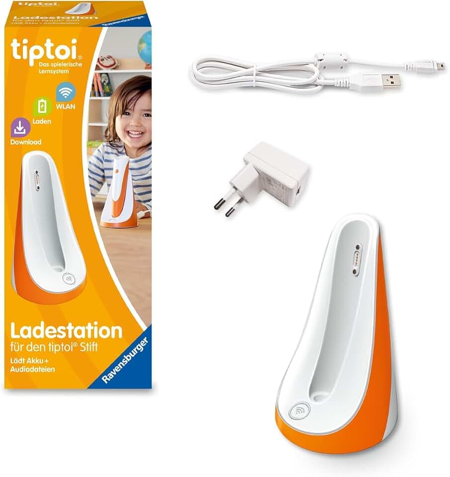 Ravensburger tiptoi Ladestation - Ladestation für den tiptoi Stift der 4. Generation