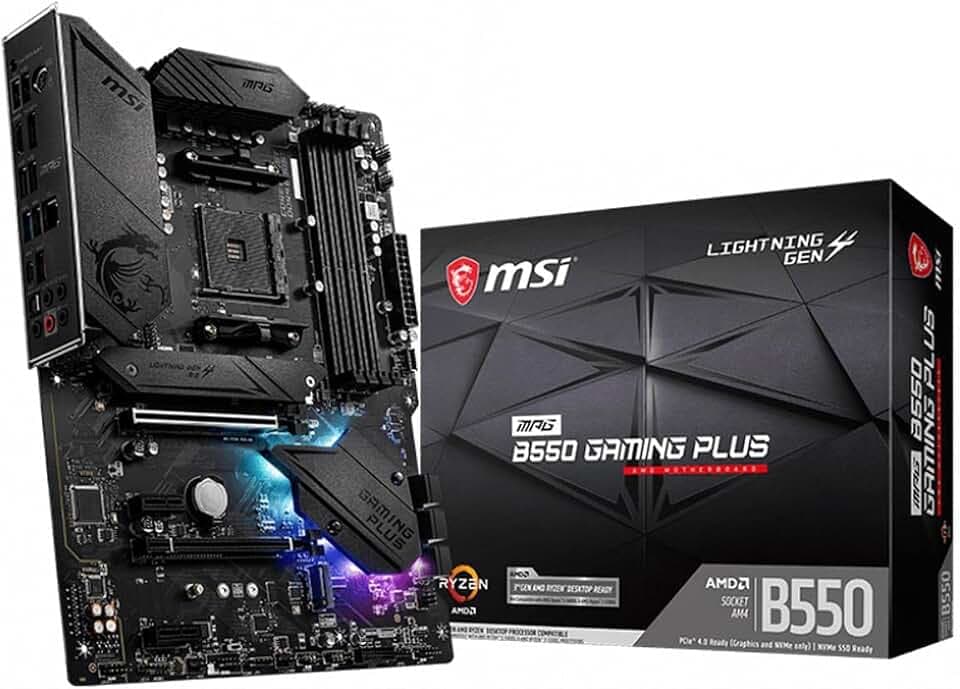 MSI MPG B550 Gaming Plus - AM4 ATX Mainboard