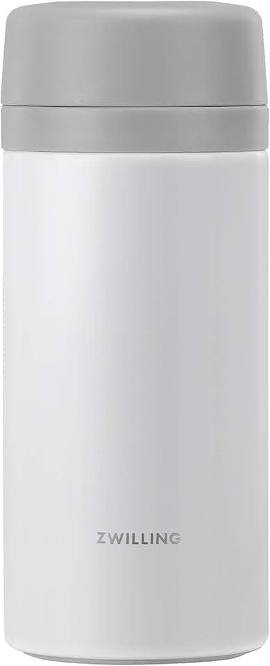 ZWILLING Thermo-Tee- und Obst-Infuser, 403 ml, silber-weiß