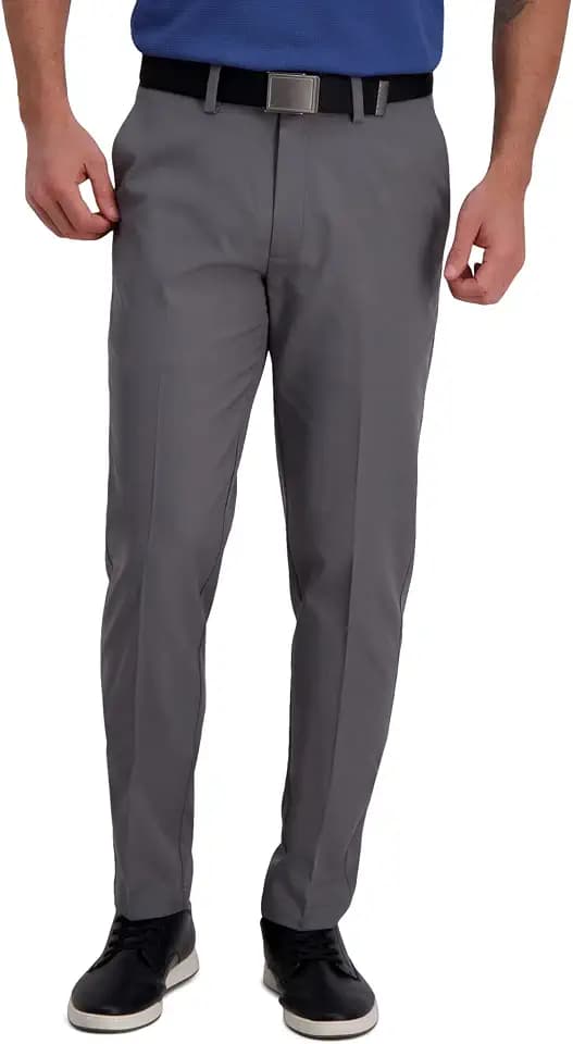 Haggar Men's Slim Fit Cool Right Casual Dress Pant