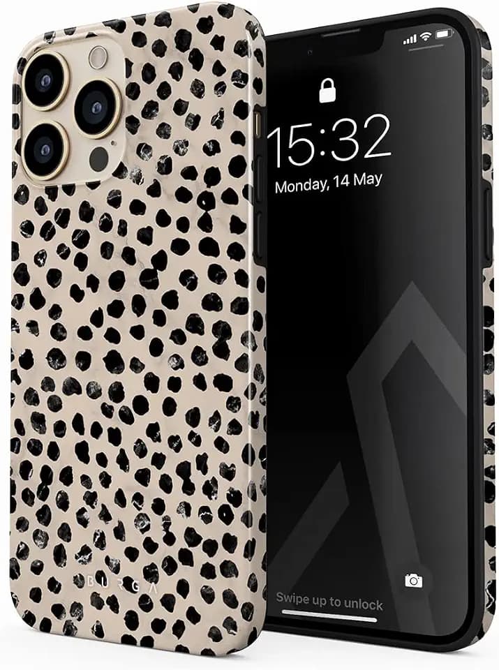 BURGA Unisex Phone Case for iPhone 14 Pro Max, Dual-Layer Protective Cover