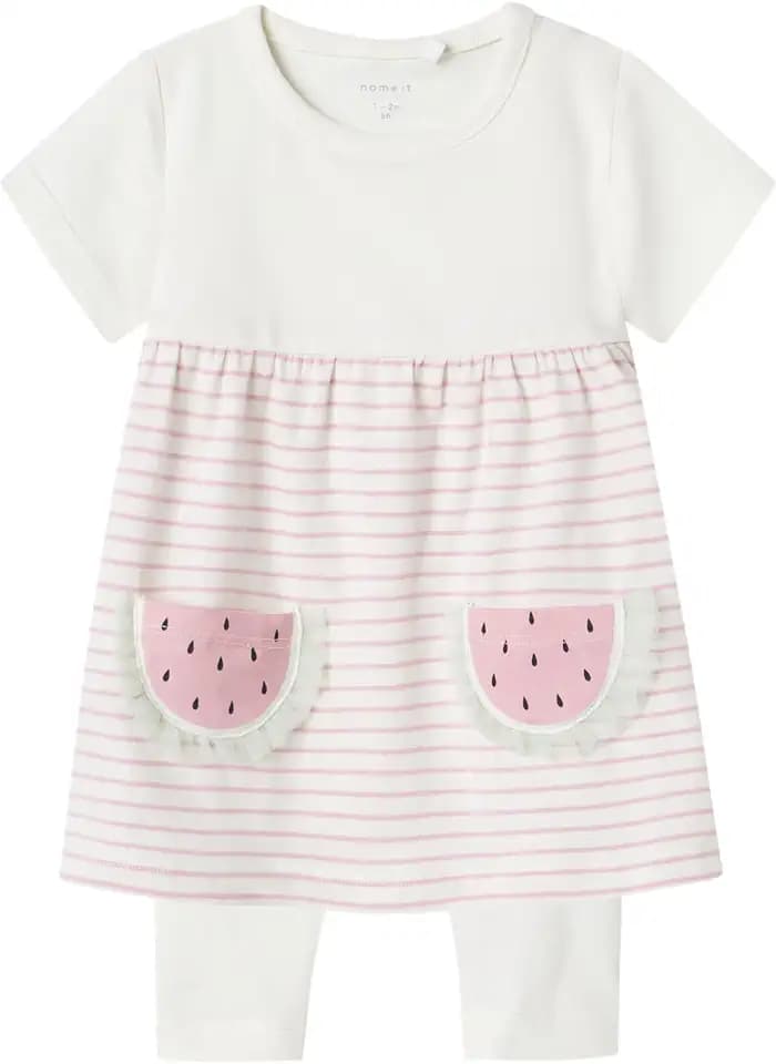 NAME IT Damen Nbfjabelle Ss Dress Set Nbfjabelle Ss Dress Set (1er Pack)