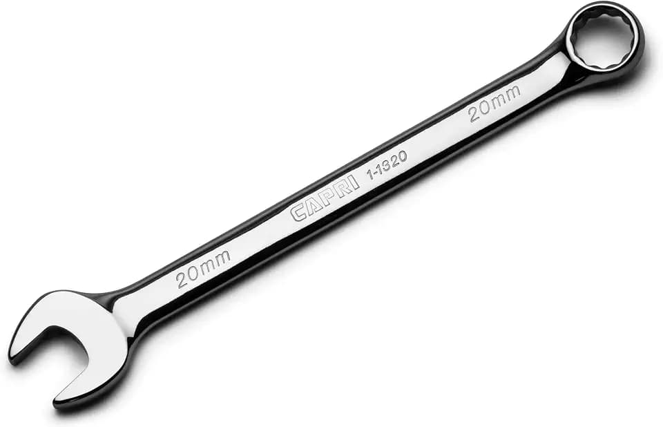 Capri Tools 20 mm Combination Wrench, 12 Point, Metric (1-1320)