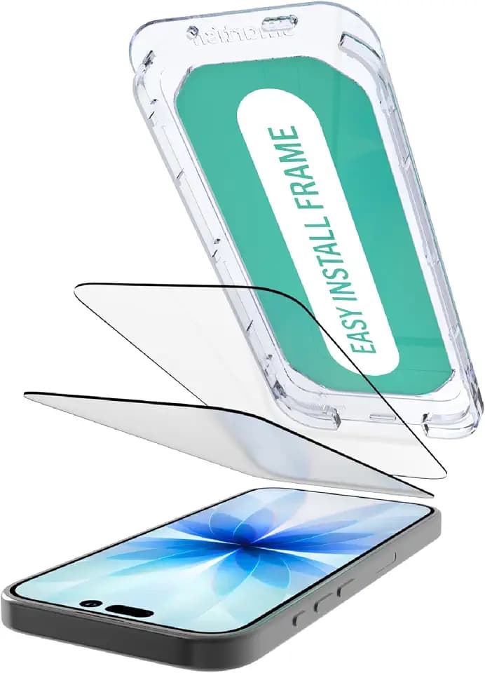 Smartish iPhone 18 Pro Screen Protector, Tuff Sheet, Glass 2 Pack