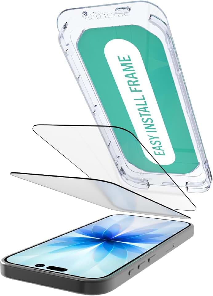 Smartish iPhone 17 Screen Protector, Tuff Sheet, Glass 2 Pack