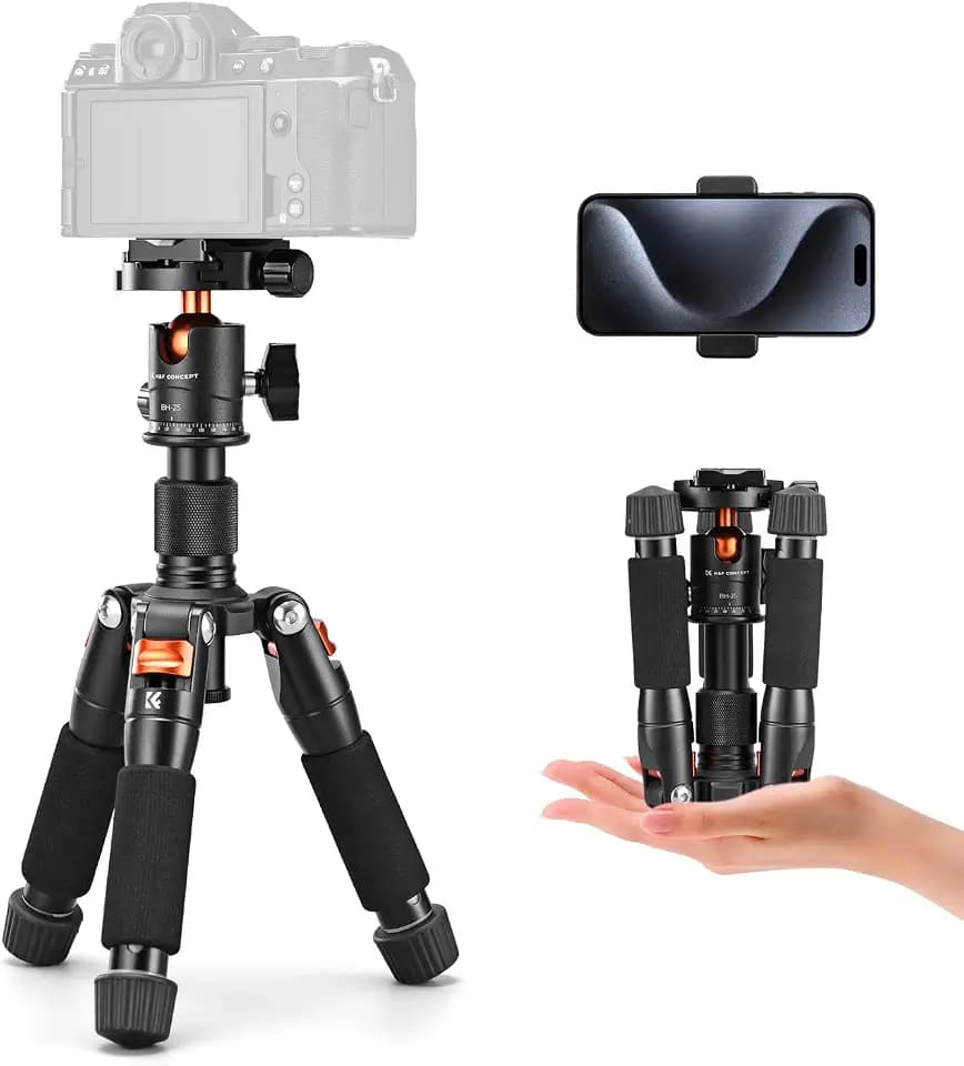 K&F CONCEPT 20.5" Mini Desktop Tripod
