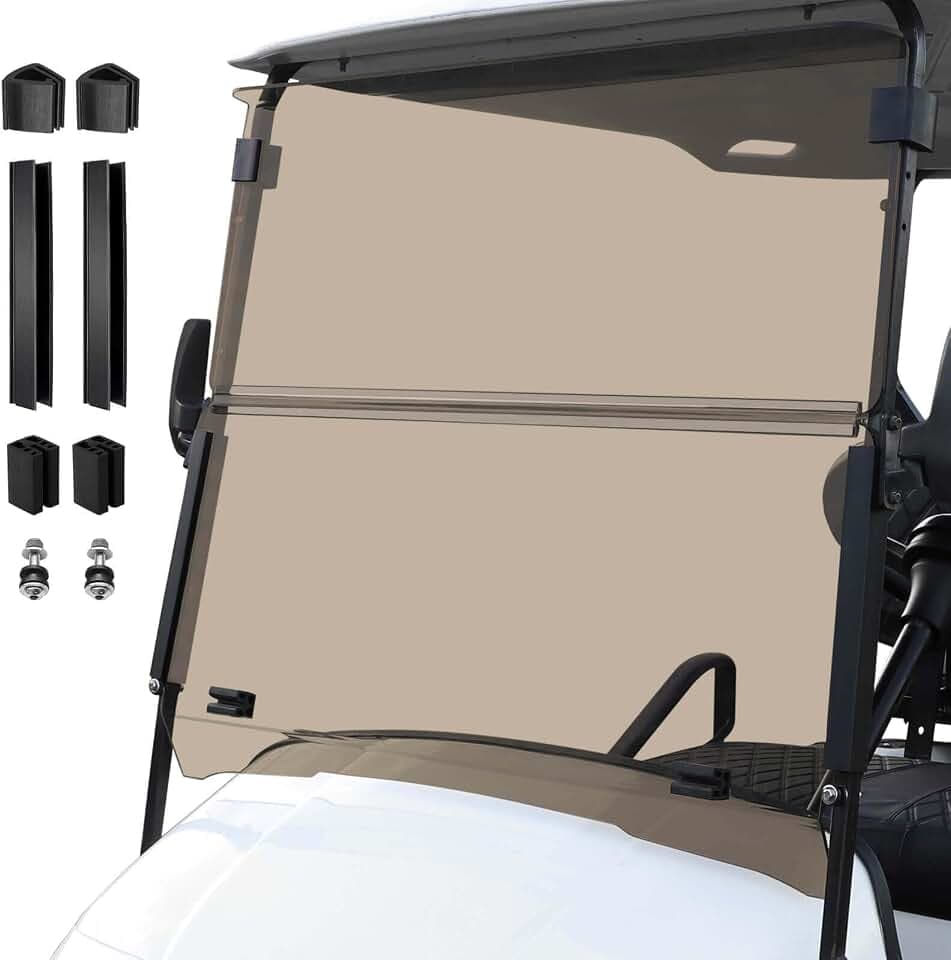 Golf Cart Windshield 3/16" (5MM) for EZGO TXT 1995-2013 Gas & Elec