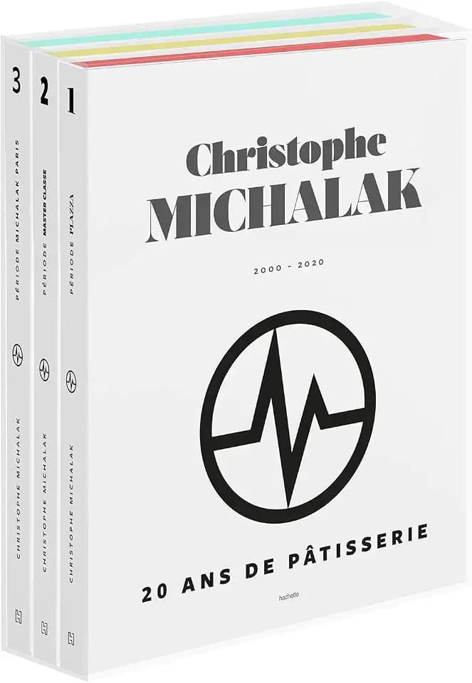 20 ans de pâtisserie de Christophe Michalak: Coffret en 3 volumes : Epoque Plaza Athénée, Epoque Master Class, époque Michalak Paris