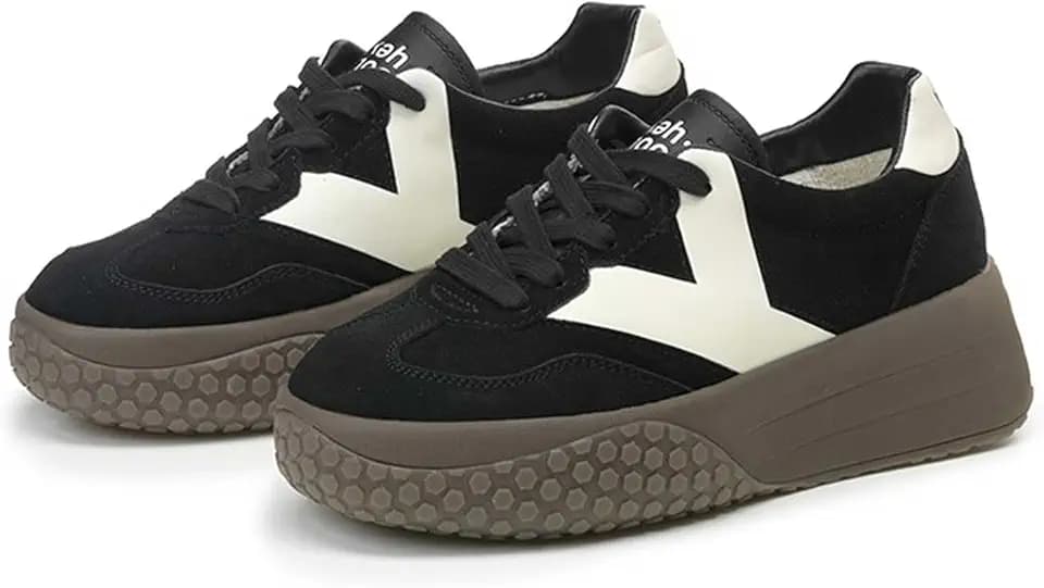 KEH-NOO Scarpe Choco KW9767, Black/White, 40