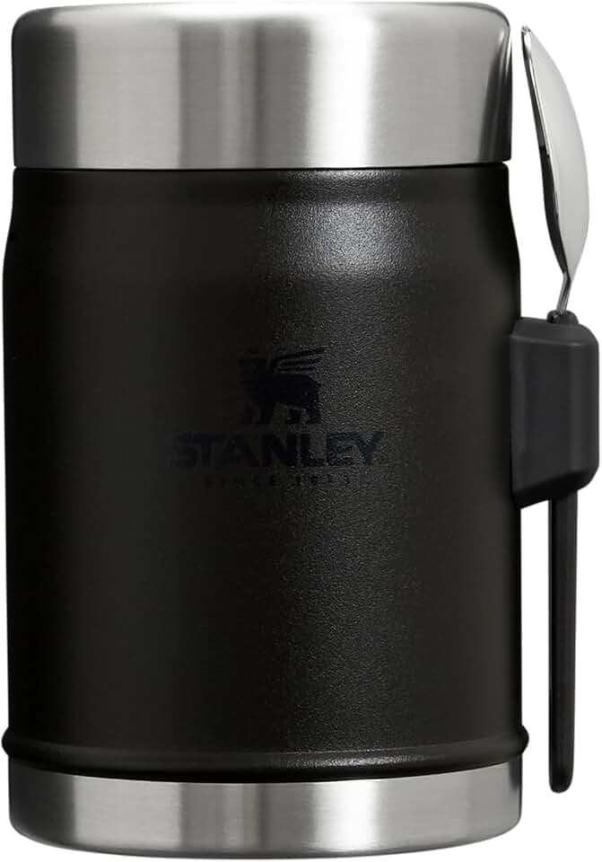 STANLEY 1913 Classic Legendary Food Jar mit Spork 400 ml - Black
