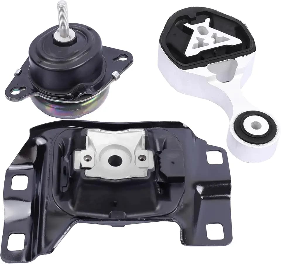 Engine Motor and Transmission Mount Kit Compatible with 2016-2019 Explorer